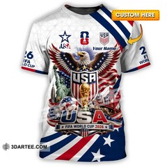 Unisex 3D Shirt – Custom USA World Cup 2026 Shirt VK13785