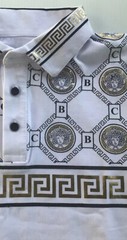 Men’s Bucheli Polo T Shirt,Italian Style,Cotton,Slim Fit,Stretch S…..A20.