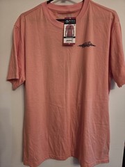 NWT Men’s Reel Life Summer Orange/tangerine T-shirt Size XL