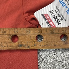 Dickies Pocket Tee T Shirt Mens Medium Polyester Short Sleeve Burnt Orange UPF