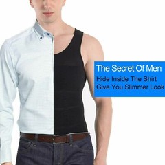 Men’s Compression Body Shaper Sports Vest Slimming Shirt Simple Classic Tank Tee