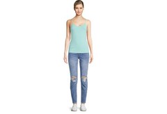 Women’s Adjustable Strap Cami Top (as1, Alpha, s, Regular, Small, Mint