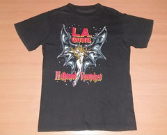 L.A. Guns Hollywood Vampire WOrld Tour T Shirt Full Size S-5XL