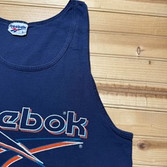 Vintage 90s Reebok Vector Logo Streetwear Graphic Tank Top Men’s – Size Large