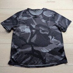 Nike Shirt Mens L Dri-Fit Miler Short-Sleeve Camo Running Top DQ4736-010