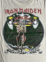 Vintage Iron Maiden Shirt 1987 Somewhere On Tour Shirt Motorhead Metallica Eddie