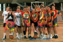 Lithuania 1992 Olympic Basketball Tie Dye T-shirt S M L XL 2X 3X