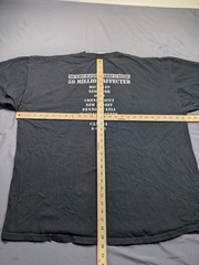 Vintage I Survived Blackout Of 03 Shirt Mens 3XL Black American History Survival