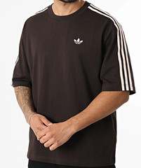 NEW MENS ADIDAS ORIGINALS 3 STRIPES OVERSIZE TEE SHIRT ~SIZE XL #KE290