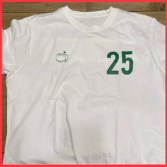 Masters Golf Augusta National White Cotton 1 Sided T Shirt Size S-5XL