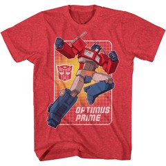 Transformers Autobots Optimus Prime Highlight Officially Licensed Adult T-Shirt