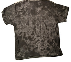 Vintage Gorillaz Tie-Dye T-Shirt L Graphic Cartoon Band Print Black Gildan Y2K