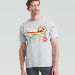 Vintage 1976 50th Birthday Unisex T Shirt Gift Tee For Women Mum Grandpa