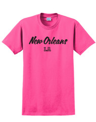 New Orleans, Louisiana State T-Shirt Short Sleeve Graphic Tee Unisex apparel
