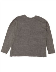Vintage Mens Top Long Sleeve XL Grey Acrylic DP05