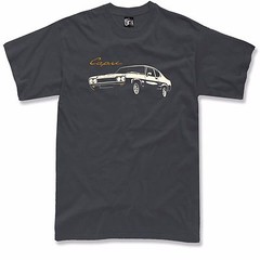 T-shirt for ford capri fans classic car rs mk2 tshirt S – 5XL