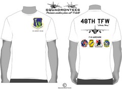 48th TFW F-111 Statue of Liberty Wing Squadron T-Shirt D3, USAF Licensed Product