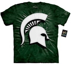 Michigan State Spartans T-Shirt by The Mountain —-Brand New——–