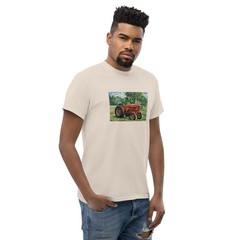 T Shirt Unisex classic tee Blue Tan White Gray S-M-L-XL-XXL