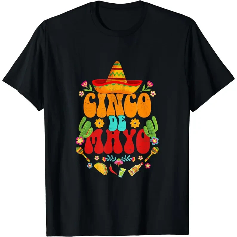 Cinco de Mayo Shirt, Mexican Fiesta T-Shirt, 5 De Mayo Tee for Unisex T-shirt