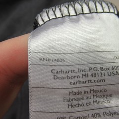 Carhartt Men’s 2XL Gray Long Sleeve T-Shirt Premier Environmental LLC Logo K231