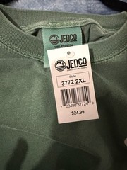 Jedco Jeep Made To Explore Graphic T-Shirt Green