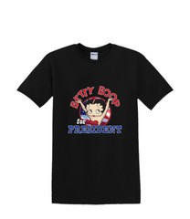 T-Shirt S to 2XL 3XL – BETTY BOOP -for PRESIDENT – Fun Humor Adult