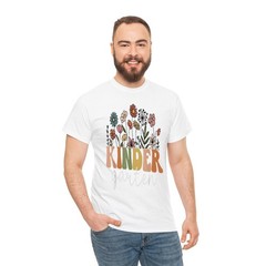 Kindergarten Teacher Wildflower Floral T-Shirt