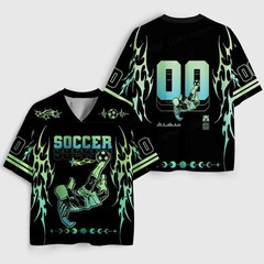 Bicycle Kick Electric Flare Illusion Mesh Jersey