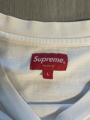 Supreme White T-shirt Size Large