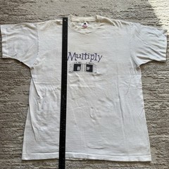 Vintage 90s Tech promo Be Fruitful Multiply Request Television TV Mens XL USA