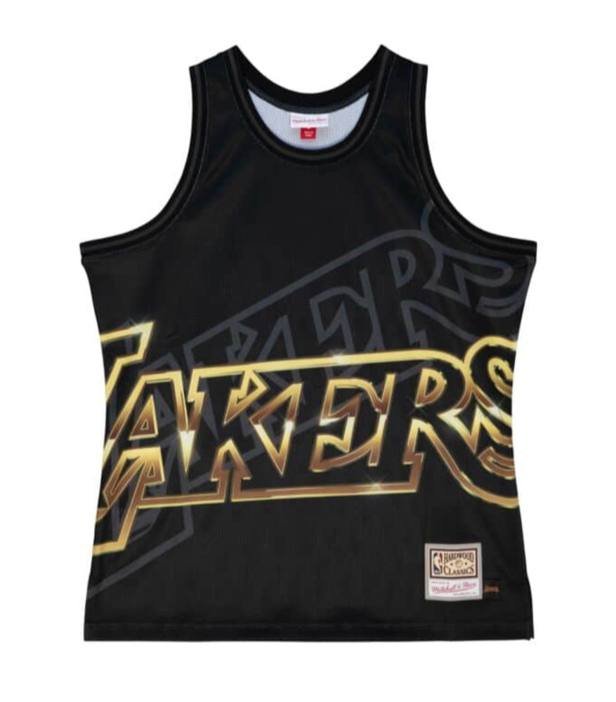 Mitchell & Ness NBA® Big Face 4.0 Fashion Tank Lakers black / gold