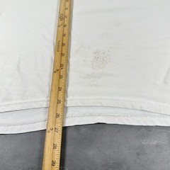 Vintage Grandma Angel Cherub Shirt L Fit Small White Distressed Thrashed Fairy