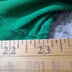 This Is Not A Drill Shirt Mens XL Green Hammer Thrashed Delta Pro Weight FLAW