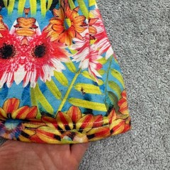 Neff Floral Tropical Summer Tank Top Mens Medium Multicolor Polycotton Hawaiian