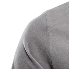 100% Cotton Long Sleeve T Shirt for Men Solid Spring Casual Mens T-shirts High