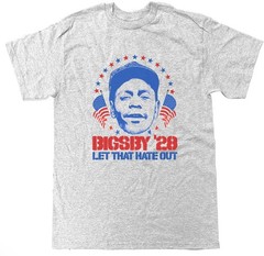 BIGSBY 2028 CLAYTON CHAPPELLE COMEDY SHOW PRESIDENT MENS T SHIRT