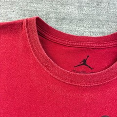 Jordan Shirt Mens 3XL XXXL Red Big Logo Air Tee Cotton Jumpman
