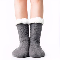 Mens Fuzzy Slipper Socks Winter Cozy Fluffy Cabin Warm Soft Fleece Lining Thi…