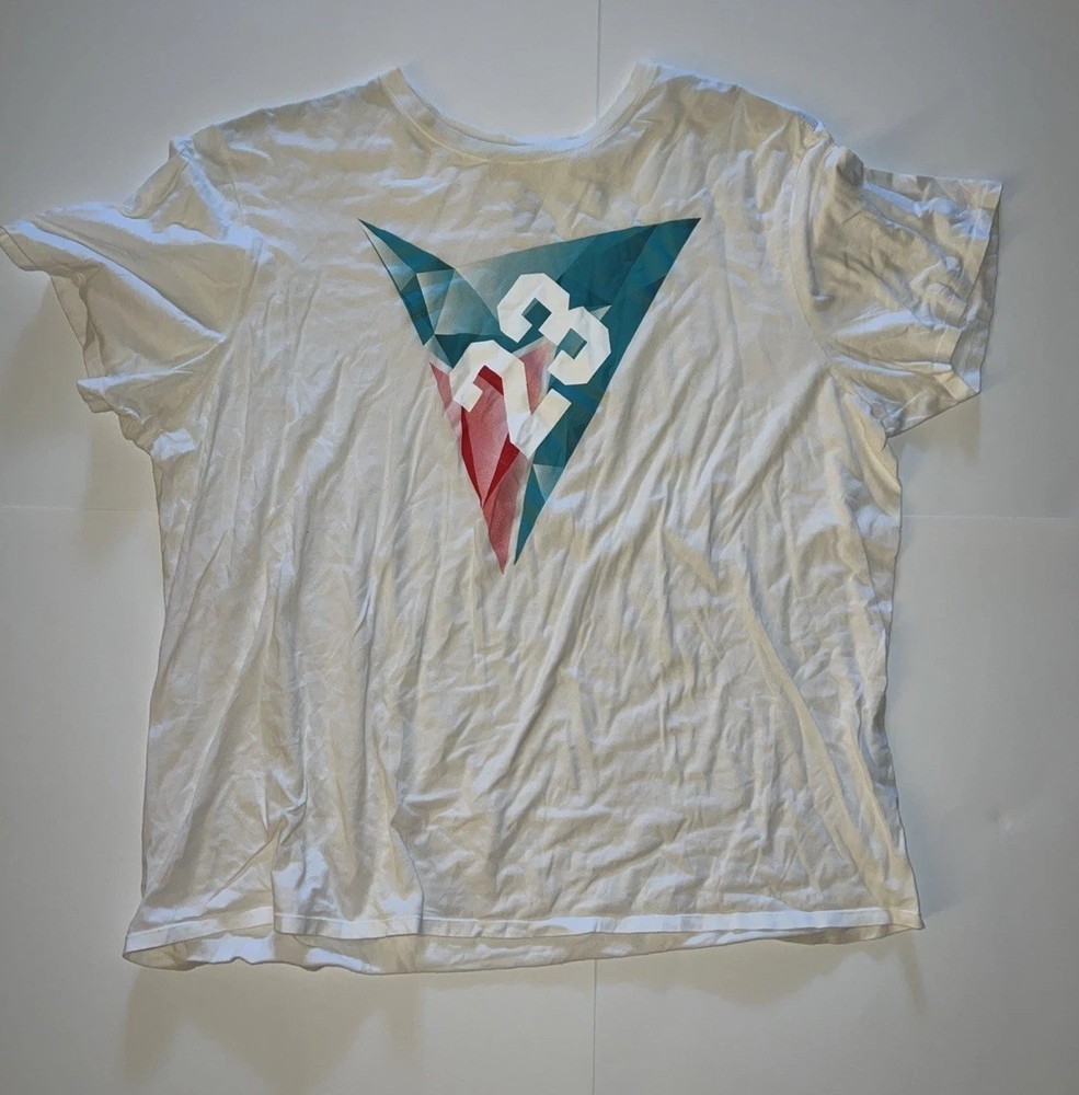 Air Jordan 7 White T-Shirt Basketball Print size XXXL 3x Brand