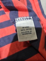 Polo Ralph Lauren Shirt Mens M Blue Pink Striped Preppy Pony Casual Pocket Tee