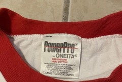 Vtg 90s North High Polars Ringer Shirt XXL Minneapolis School Track PE Grunge 80
