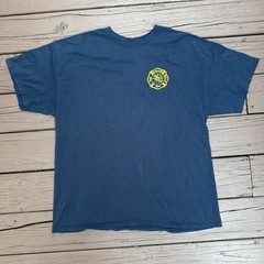 Concord Fire & Rescue T-Shirt Men’s Size XL Blue Fireman Firefighter