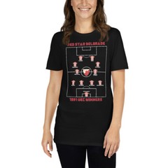 Red Star Belgrade football soccer winners champions 1991 Serbia Unisex T-Shirt