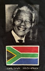Rare Vintage Nelson Mandela Cape Town South Africa Shirt Sz L