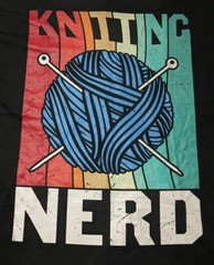 Men’s Knitting Nerd T Shirt Size 3XL NWOT