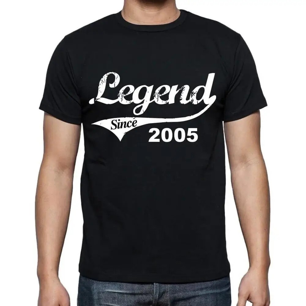 Men’s Graphic T-Shirt Legend Since 2005 19th Birthday Anniversary 19 Year Old