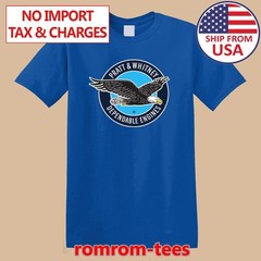 Pratt & Whitney Blue Size S-5XL