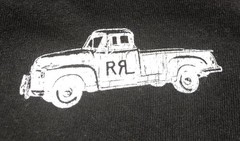 RRL Double RL Ralph Lauren Black XXL Truck Graphic T Shirt