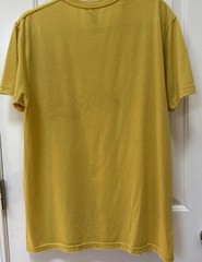 Bones Ring Spun Octopus Graphic Yellow T-Shirt M Triblend Soft Mexico Thrashed